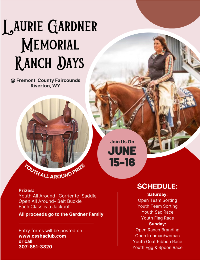 Laurie Gardner Memorial Ranch Days